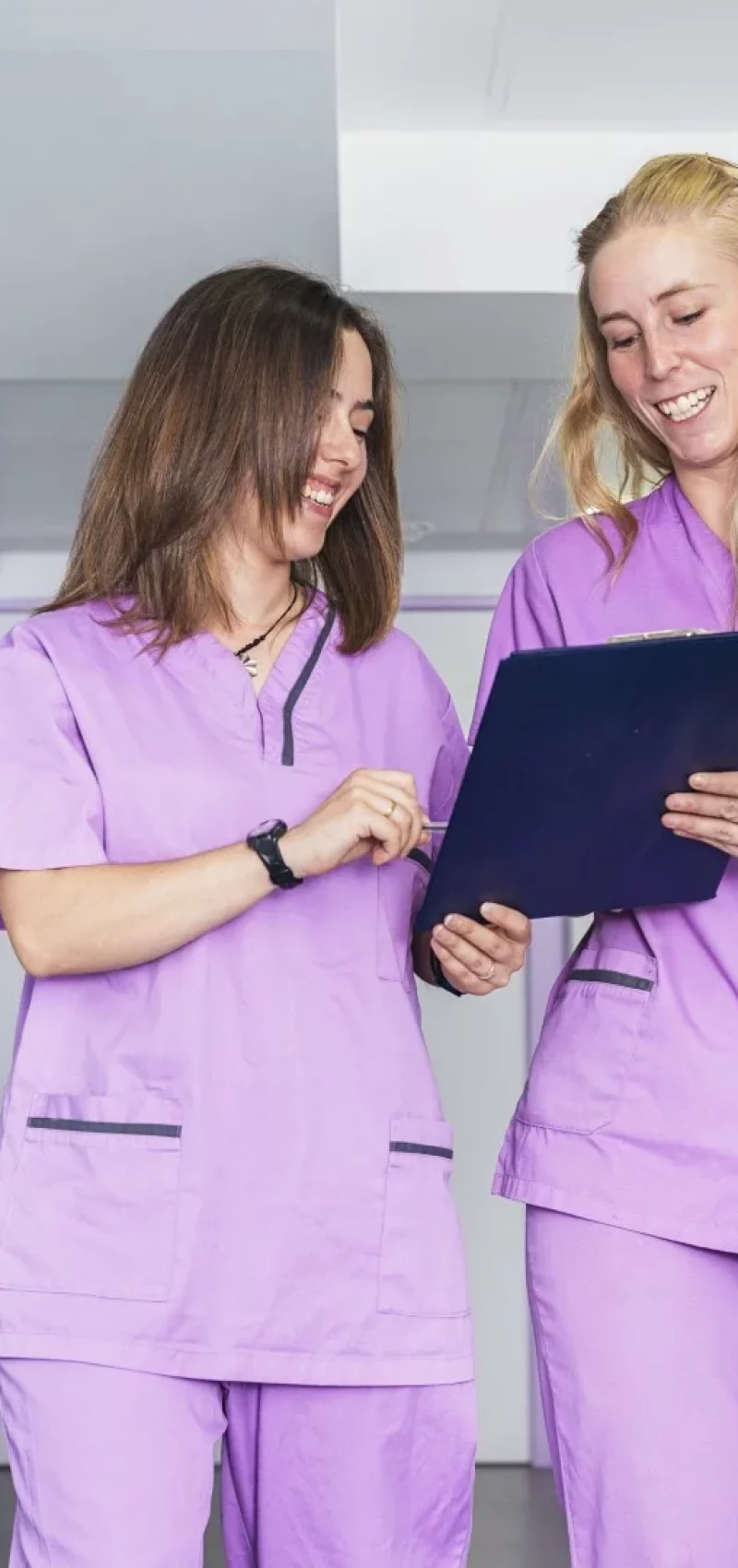 Clinicians conferring in a consulting room at Hinchinbrook Health Care