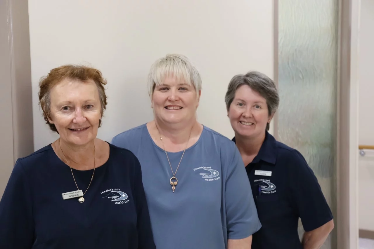 The nursing team at Hinchinbrook Health Care